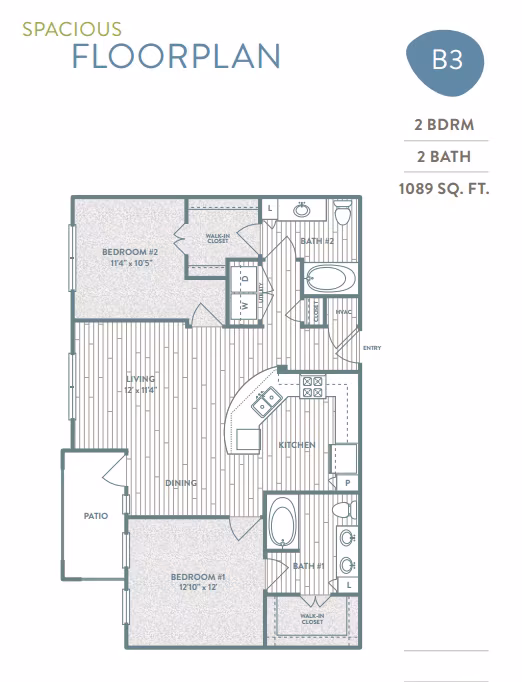 Unit 6109 6109 floor plan